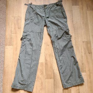 EUC Size 17 - TALL- Neva Gray Cargo Pants- 36" Inseam